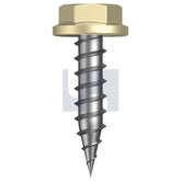 Hobsons - #10-12 x 20 Sandbank (Straw) -Cl4 As3566 Needle Pt Sds Flanged Hex | Q150-Sa (Pack Of 1000)
